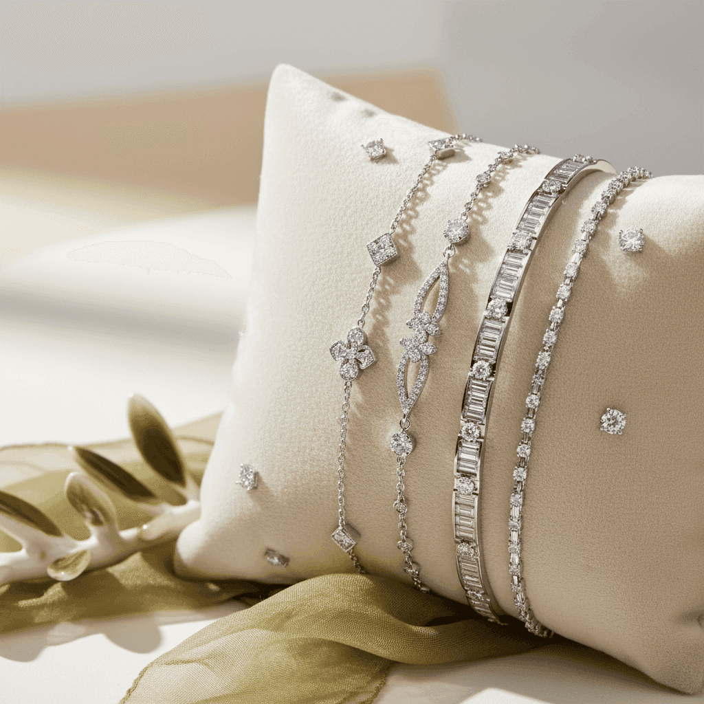 Charming Diamond Bracelets