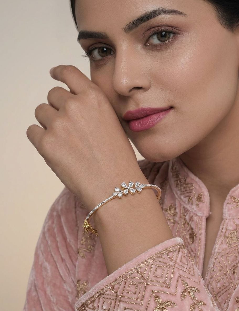 Pear-Cut Lab-Grown Diamond Bracelet | Elegant Fine Jewelry Online